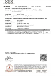 certification-flexible packaging quality control -1