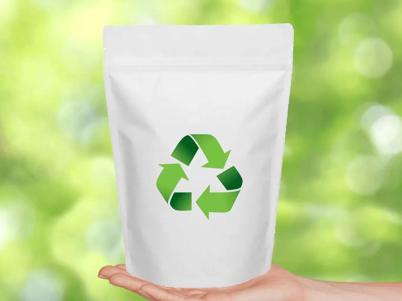 biodegradable stand up zipper pouch